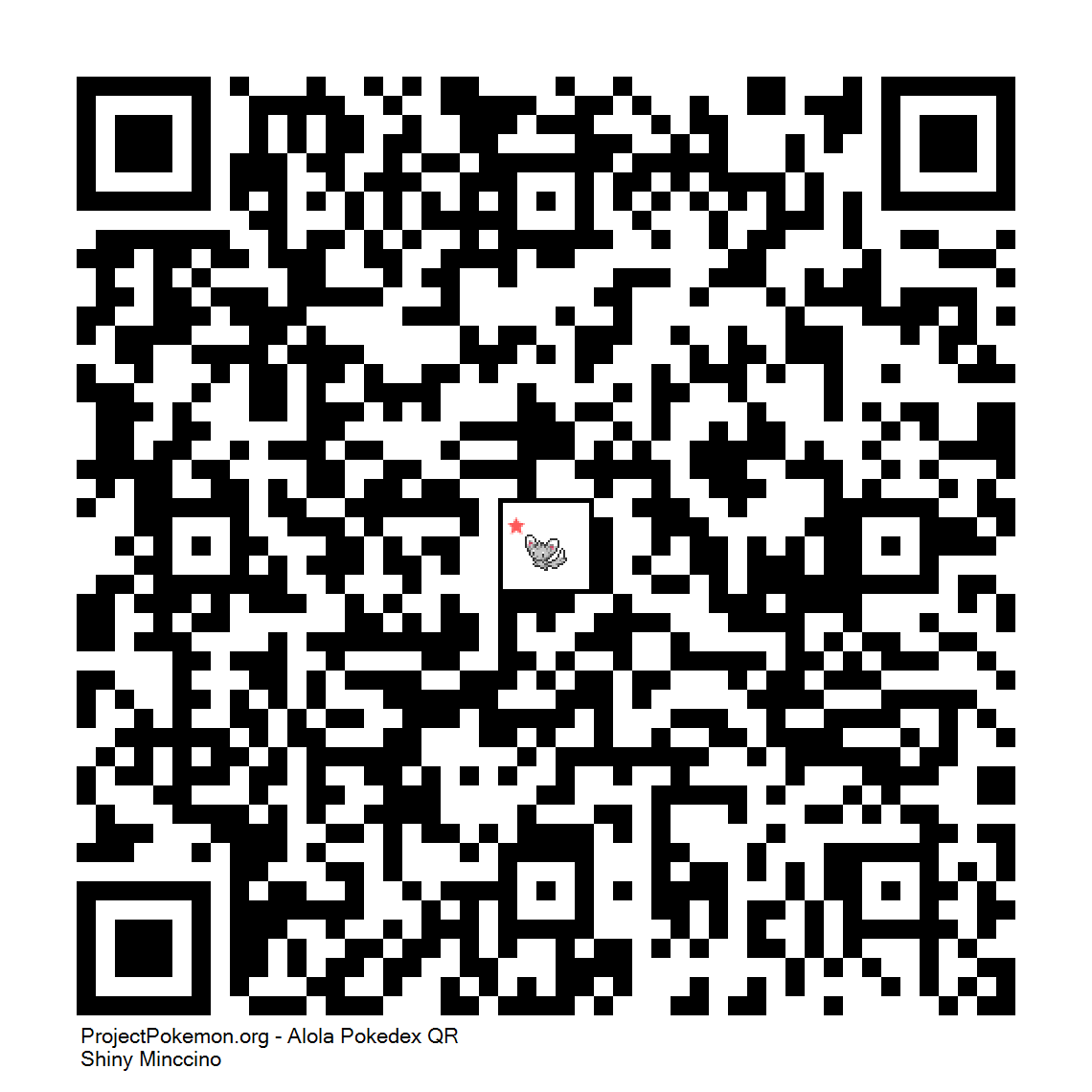 Cdigo QR de Minccino variocolor